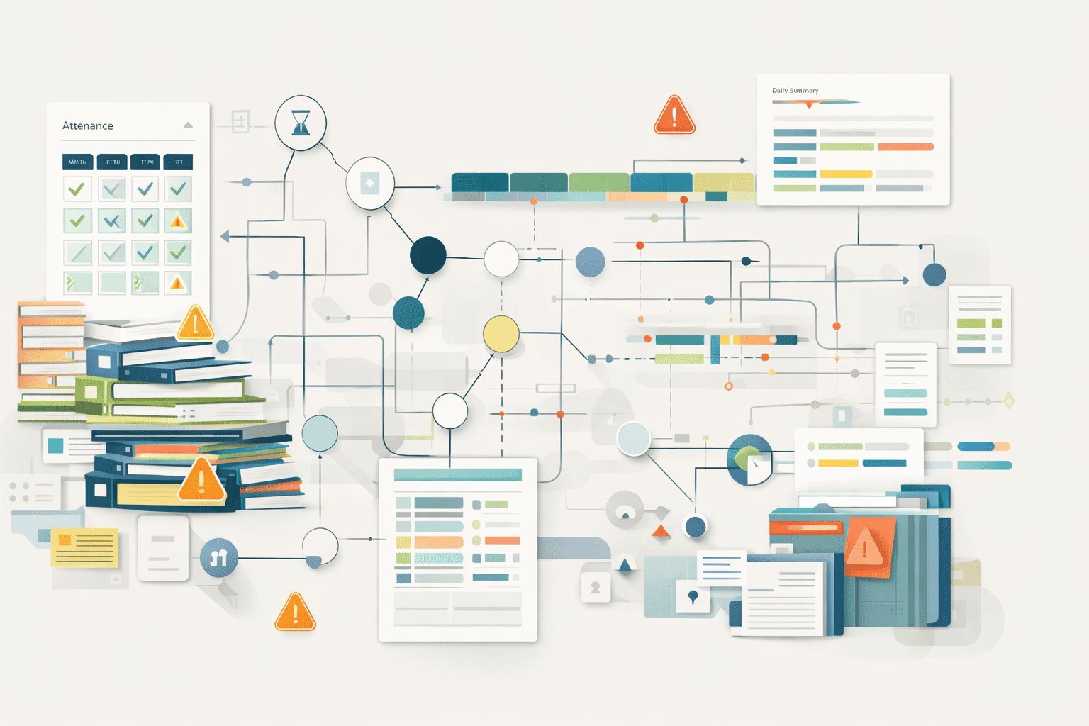 Yang Paling Menguras Energi Sekolah Sering Bukan Satu Masalah Besar, Tapi Puluhan Friksi Kecil yang Terjadi Setiap Hari
